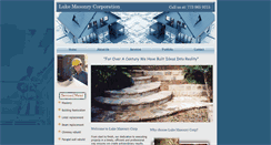 Desktop Screenshot of lukemasonry.com